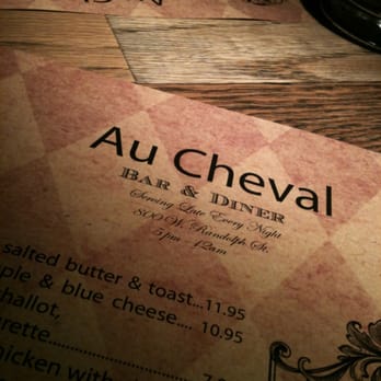 Au Cheval - Menu - Bars Near Me - Chicago, Illinois Au Cheval - Menu - Bars Near Me - Chicago, Illinois