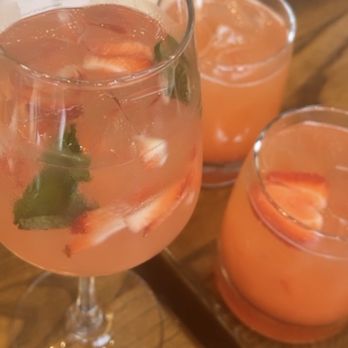 Rakuya - Rose Sangria and 2 Very Berry - Sushi Bars Near Me - Washington, DC, District of Columbia