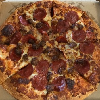 Hungry Howie's Pizza - Medium Pepperoni and Sausage Pizza - Pizza Near Me - Las Vegas, Nevada Hungry Howie's Pizza - Medium Pepperoni and Sausage Pizza - Pizza Near Me - Las Vegas, Nevada