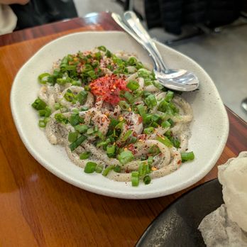 PARAN korean grill - Creamy udon with pollock roe - Korean Near Me - Seattle, Washington