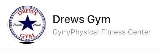 Drew's Gym Logo