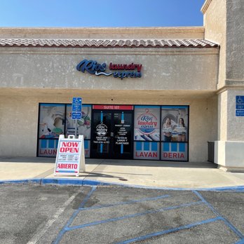 Rios Laundry Express - Front of business - Laundromat Near Me - Thousand Palms, California Rios Laundry Express - Front of business - Laundromat Near Me - Thousand Palms, California