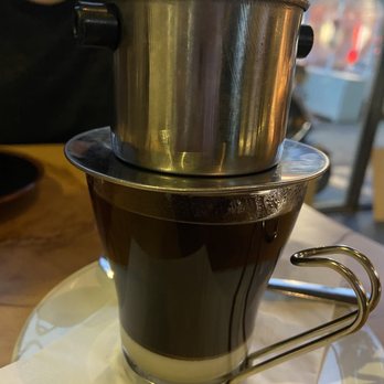 District Saigon - viet coffee Vietnamese Drip Coffee - Hot - Vietnamese Near Me - Astoria, New York District Saigon - viet coffee Vietnamese Drip Coffee - Hot - Vietnamese Near Me - Astoria, New York