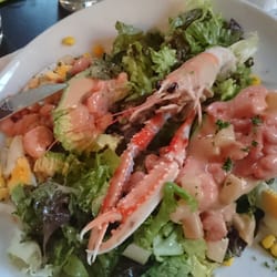 Le Silex - Entrée: Avocat et crevettes