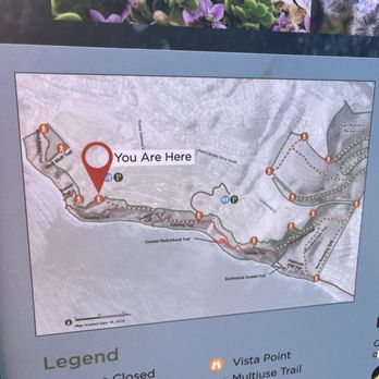Ocean Trails - Trail signs - Hiking Near Me - Rancho Palos Verdes, California