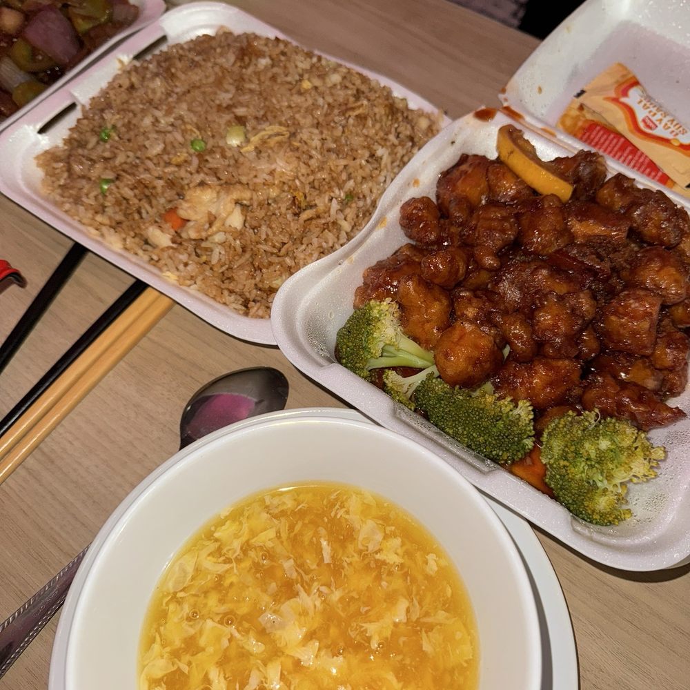 Chopstix - Chicken Fried Rice, Orange Chicken, Egg Drop Soup. All in the Family Dinner A - Chinese Near Me - Las Vegas, Nevada Chopstix - Chicken Fried Rice, Orange Chicken, Egg Drop Soup. All in the Family Dinner A - Chinese Near Me - Las Vegas, Nevada
