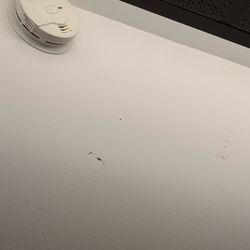 Kohl's - Feces on the wall right next to the smoke detector or whatever detector that is.