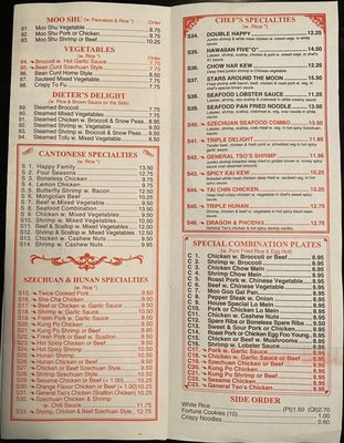 Menu photo 6 Mr Lus Chinese Restaurant Winston Salem, NC