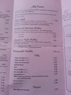 Menu photo 6 Taco Dale Bolingbrook, IL Menu photo 6 Taco Dale Bolingbrook, IL