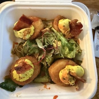 Fixins Soul Kitchen - Fried deviled eggs - Soul Food Near Me - Sacramento, California