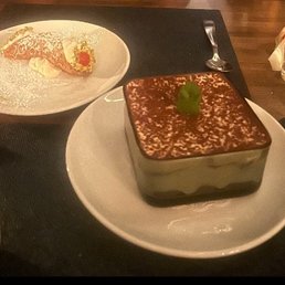 Cannoli and Tiramisu Cannoli and Tiramisu