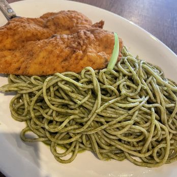 Sabor Latino Restaurant - Tallarines verdes con milanesa - Mexican Near Me - Birmingham, Alabama Sabor Latino Restaurant - Tallarines verdes con milanesa - Mexican Near Me - Birmingham, Alabama