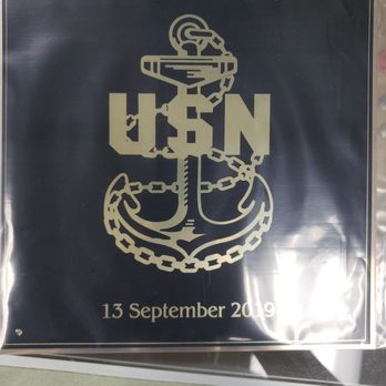 Signs Plaques and More - Awesome!!! They help you to design and no additional fee on the logos...you give them the date and time, and they will get it done!!! - Trophy Shops Near Me - Virginia Beach, Virginia Signs Plaques and More - Awesome!!! They help you to design and no additional fee on the logos...you give them the date and time, and they will get it done!!! - Trophy Shops Near Me - Virginia Beach, Virginia