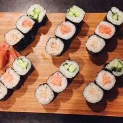 Sakae - Tuna, Salmon & Cucumber Mini Rolls