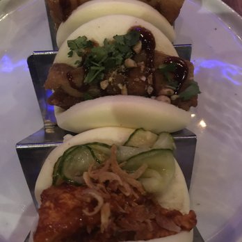 The Clever Koi - 1 spicy Chicken bun and 2 pork belly bun - Asian Fusion Near Me - Phoenix, Arizona The Clever Koi - 1 spicy Chicken bun and 2 pork belly bun - Asian Fusion Near Me - Phoenix, Arizona