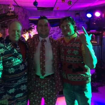 Inn Kahoots - three people dressed in ugly sweaters - Dive Bars Near Me - Hamel, Minnesota Inn Kahoots - three people dressed in ugly sweaters - Dive Bars Near Me - Hamel, Minnesota