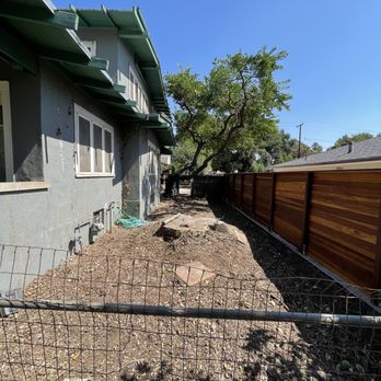 Santiago’s Landscape Services - The sideyard is now visible! This area was impassable before Santiago's team got it under control. - Tree Services Near Me Santiago’s Landscape Services - The sideyard is now visible! This area was impassable before Santiago's team got it under control. - Tree Services Near Me