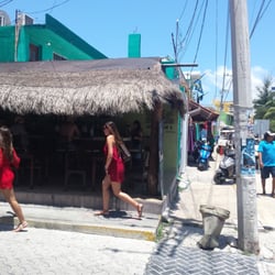The Drunken Mermaid - Located on the main drag, directly across the street from the Ultramar Ferry.
