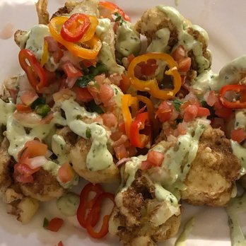 Two Tides Bar - Cauliflower "Nachos"! - Bars Near Me - Honolulu, Hawaii Two Tides Bar - Cauliflower "Nachos"! - Bars Near Me - Honolulu, Hawaii