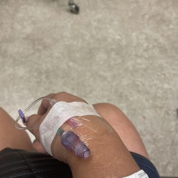 Tropical Smoothie Cafe - At the hospital just got an IV in my hand & blood drawn. Now I'm waiting on meds & fluids to be hooked up. - Sandwiches Near Me - Las Vegas, Nevada