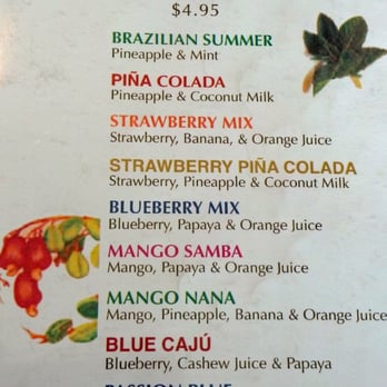 Muqueca Restaurant - 6/19/13 Wed lunch juice menu - Latin American Near Me - Cambridge, Massachusetts Muqueca Restaurant - 6/19/13 Wed lunch juice menu - Latin American Near Me - Cambridge, Massachusetts
