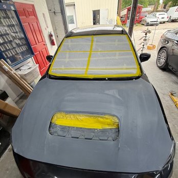 Roy's Paint & Body - Subaru Hail Repair, major damage was roof REPLACEMENT - Body Shops Near Me - Garland, Texas Roy's Paint & Body - Subaru Hail Repair, major damage was roof REPLACEMENT - Body Shops Near Me - Garland, Texas