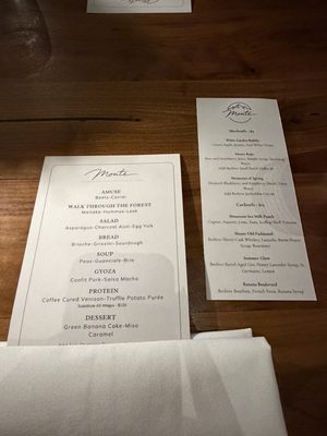 Menu photo 1 MONTE South Salt Lake, UT