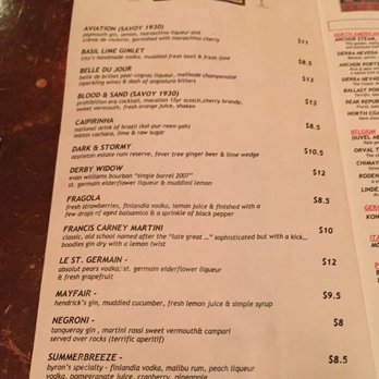 Marios Place - Cocktail menu - Italian Near Me - Riverside, California Marios Place - Cocktail menu - Italian Near Me - Riverside, California