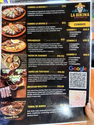 Menu photo 1 La Bikina Toronto, ON Menu photo 1 La Bikina Toronto, ON