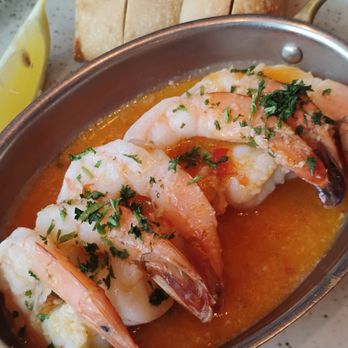 Chop Steakhouse & Bar - Shrimp in sauce. - Steakhouses Near Me - Vancouver, British Columbia