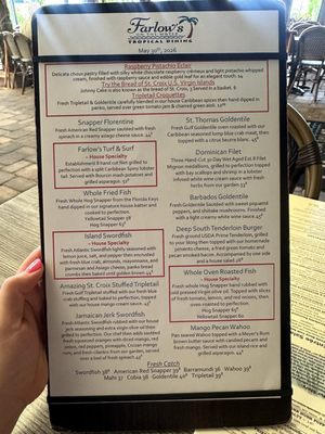 Menu photo 2 Farlow's On The Water Englewood, FL Menu photo 2 Farlow's On The Water Englewood, FL