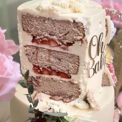 Gins Baked Goods - Baby shower cake