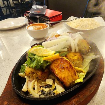 Village Curry & Spice - Fish Tikka (still steaming) - Indian Near Me - Richmond, British Columbia