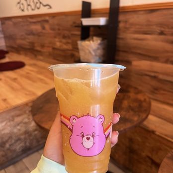 Kung Fu Tea - Mango Green Tea with mango jelly - Bubble Tea Near Me - Santee, California