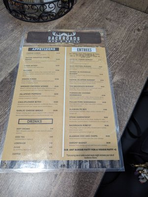 Menu photo 2 Backroads Bar and Grill Chattaroy, WA Menu photo 2 Backroads Bar and Grill Chattaroy, WA