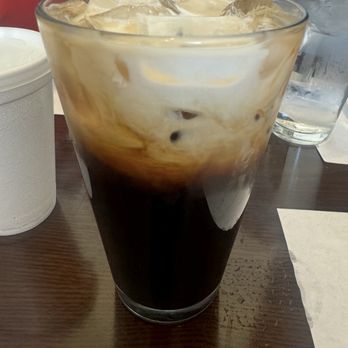 Thai Lotus - Thai Thai Iced Coffee-too sweet in my opinion - Thai Near Me - Corona, California