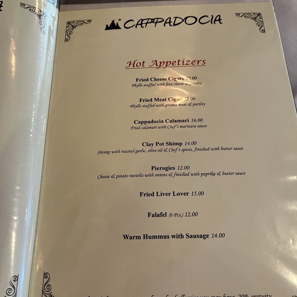 Cappadocia Restaurant - Mediterranean Near Me - Little Falls, New Jersey Cappadocia Restaurant - Mediterranean Near Me - Little Falls, New Jersey