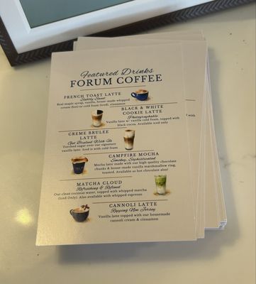 Menu photo 1 Forum Coffee Fairfield, NJ Menu photo 1 Forum Coffee Fairfield, NJ