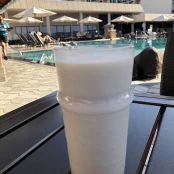 Billfish Poolside Bar & Grille - Macadamia nut milk. Wouldn't get again honestly, it's pretty watery. - Bars Near Me - Kailua-kona, Hawaii Billfish Poolside Bar & Grille - Macadamia nut milk. Wouldn't get again honestly, it's pretty watery. - Bars Near Me - Kailua-kona, Hawaii