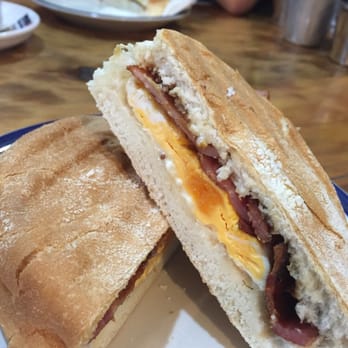 Mad Organic Espresso Bar - Bacon and egg roll with a large mocha $8.50 - Coffee & Tea Near Me - Dee Why, NSW