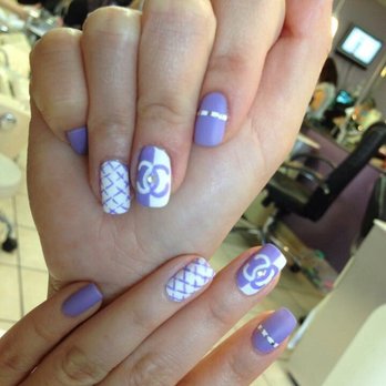 Lavender Nails & Spa - Chanel nails art designed by Mimi - Nail Salons Near Me - Buena Park, California Lavender Nails & Spa - Chanel nails art designed by Mimi - Nail Salons Near Me - Buena Park, California
