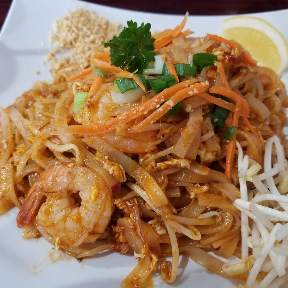 Tasty Thai - Pad thai with shrimp - Thai Near Me - San Antonio, Texas Tasty Thai - Pad thai with shrimp - Thai Near Me - San Antonio, Texas