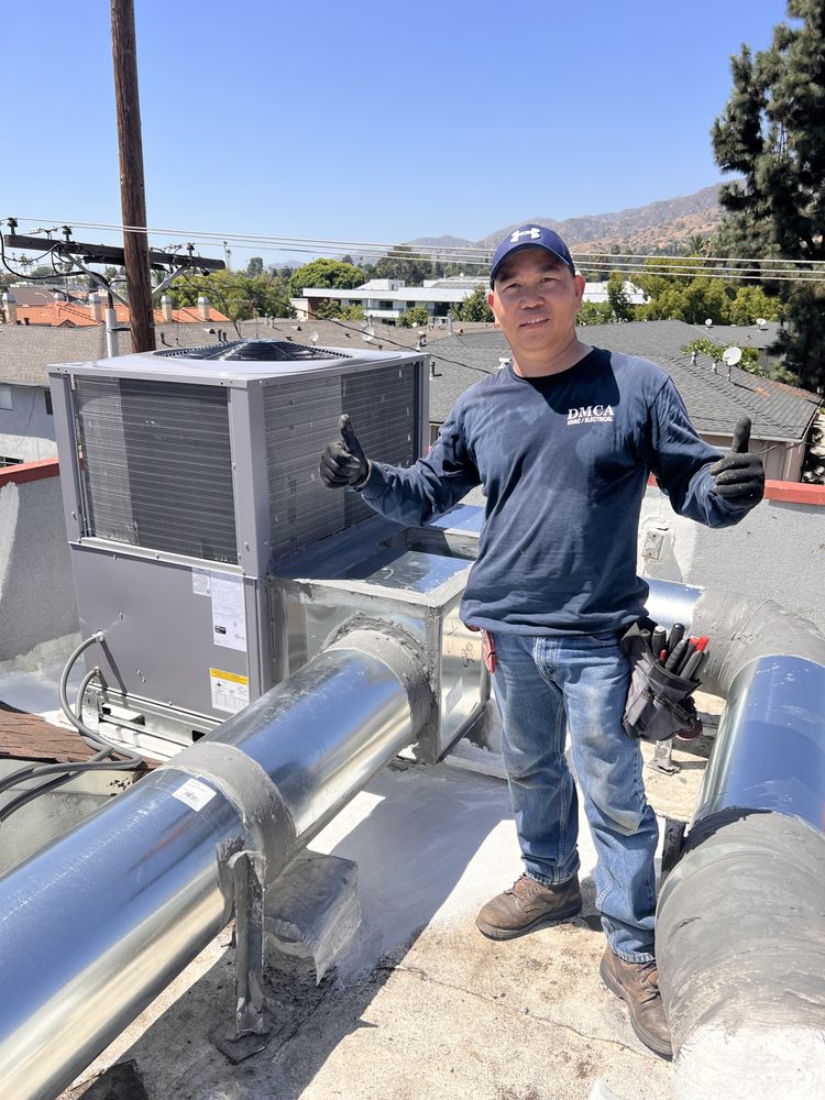 Slide of Dmca Heating Air Conditioning and Electrical