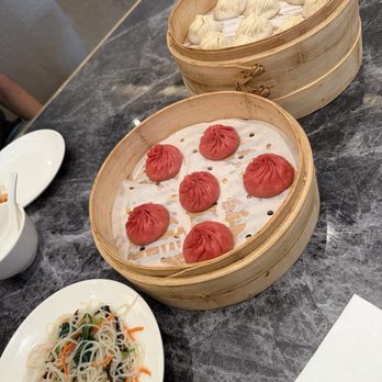 Paradise Dynasty - A3. Szechuan Xiao Long Bao (6pcs), Spinach Vinegar Vermicelli - Chinese Near Me - Glendale, California Paradise Dynasty - A3. Szechuan Xiao Long Bao (6pcs), Spinach Vinegar Vermicelli - Chinese Near Me - Glendale, California