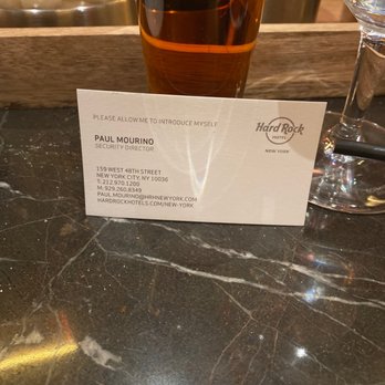 Hard Rock - This is Paul that's rolled his eyes when speaking with me ! - Hotels Near Me - New York, New York Hard Rock - This is Paul that's rolled his eyes when speaking with me ! - Hotels Near Me - New York, New York