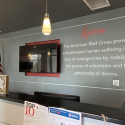 American Red Cross - Check in area