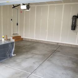 J & M Painting Plus - NEW GARAGE ,BEFORE