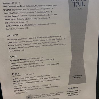 Dovetail Pizza - Pizza Near Me - Austin, Texas Dovetail Pizza - Pizza Near Me - Austin, Texas