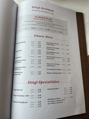 Menu photo 5 Stiegl-Keller Salzburg, 5 Menu photo 5 Stiegl-Keller Salzburg, 5