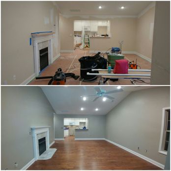 Final Touch Painting Services - Ceilings painted, walls painted, trim, baseboards, and mantle painted! - Painters Near Me - Delaware, Ohio